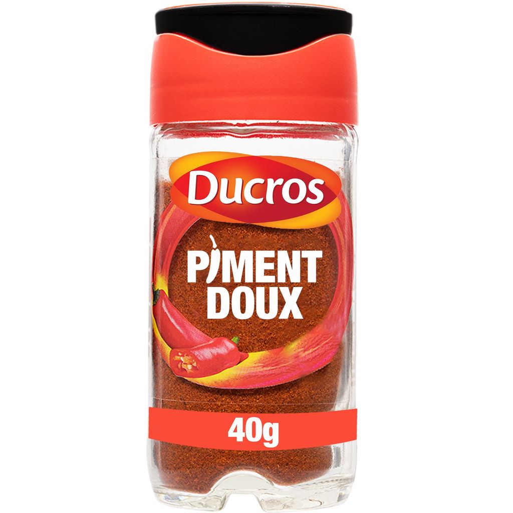 DUCROS - Piment Doux Moulu Flacon 40 G