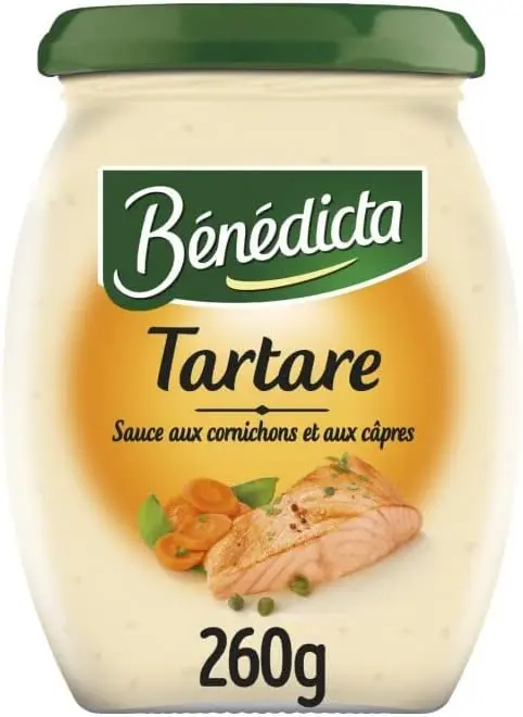 BÉNÉDICTA  - Sauce Tartare 260 G