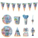 Kit Décorations Anniversaire Stitch 16 Pièces