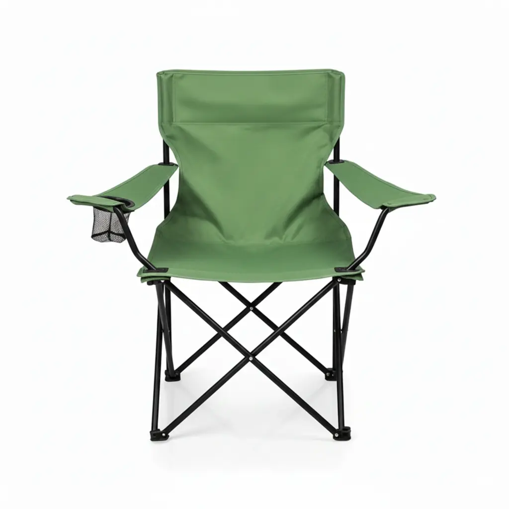Chaise de camping 83x23x46 cm