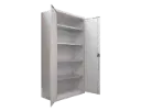 Armoire d'atelier en métal à 2 portes – 198 × 120 CM