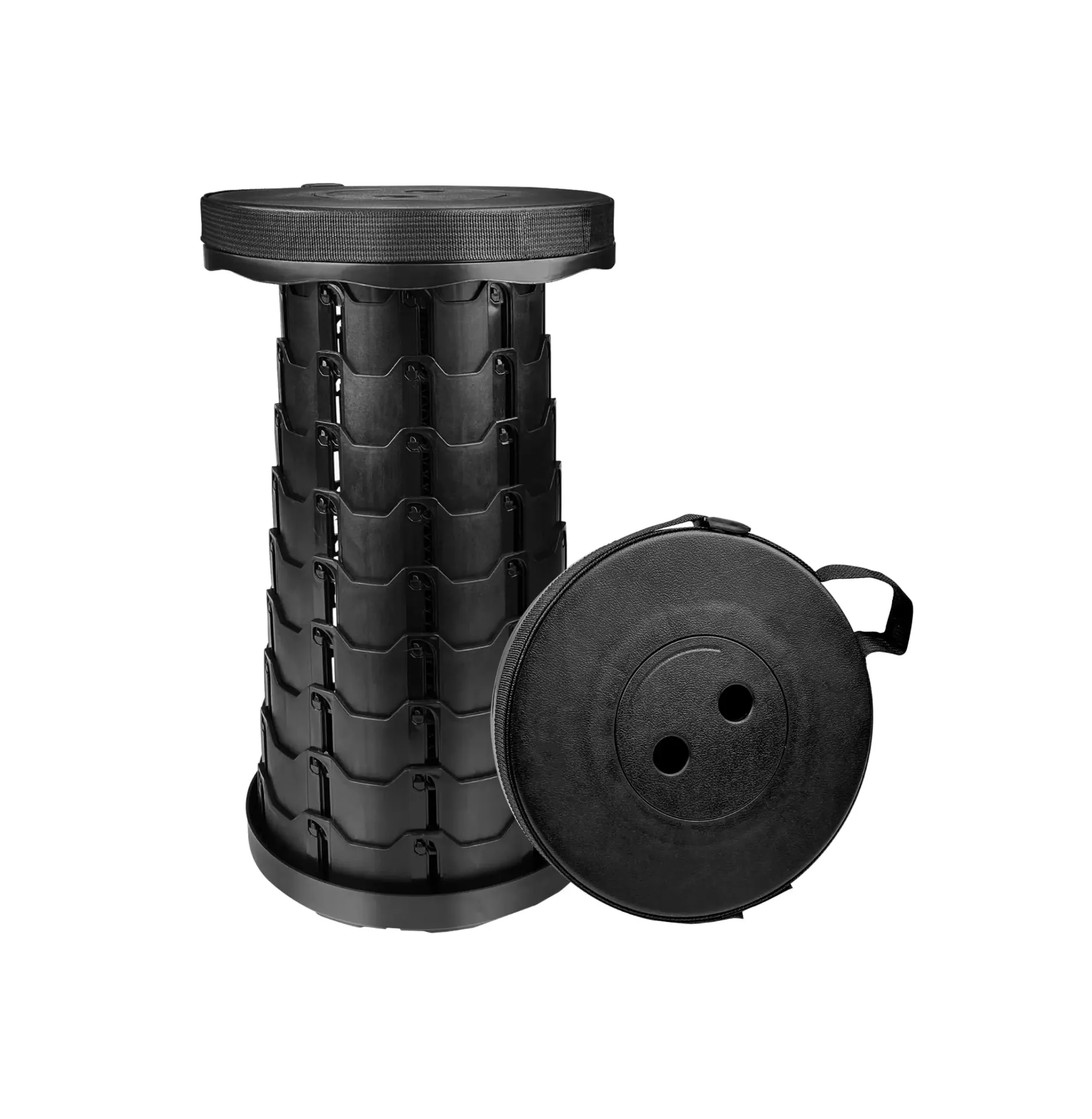 Tabouret télescopique pliable et portable