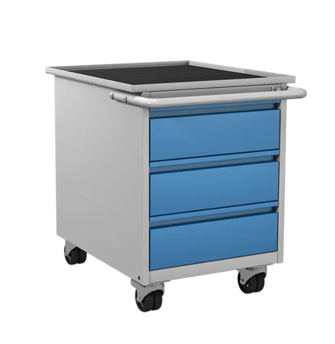 Caisson de rangement d'atelier mobile - 46 × 65 × 60 cm