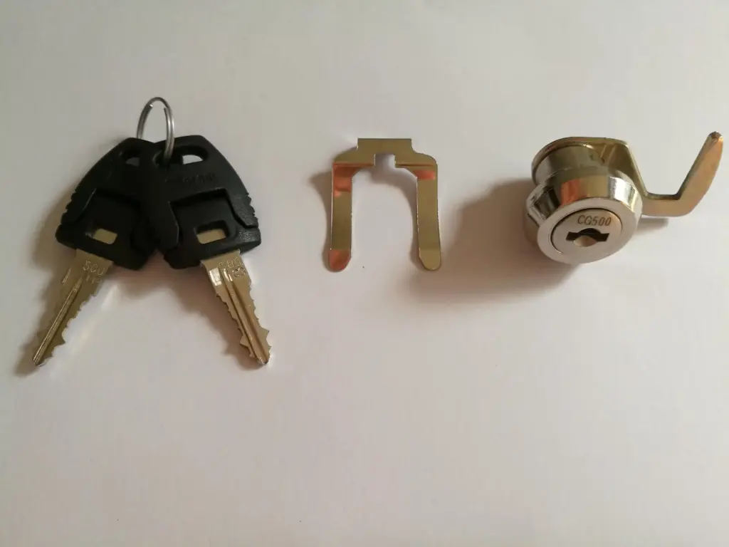 Serrure à barillet pour armoires à rideaux Série A et Atelier PRO