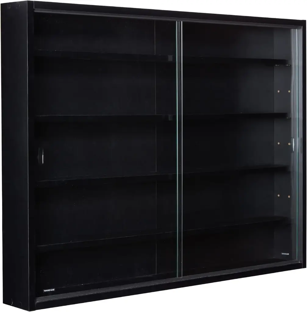Vitrine murale pour objets de collection