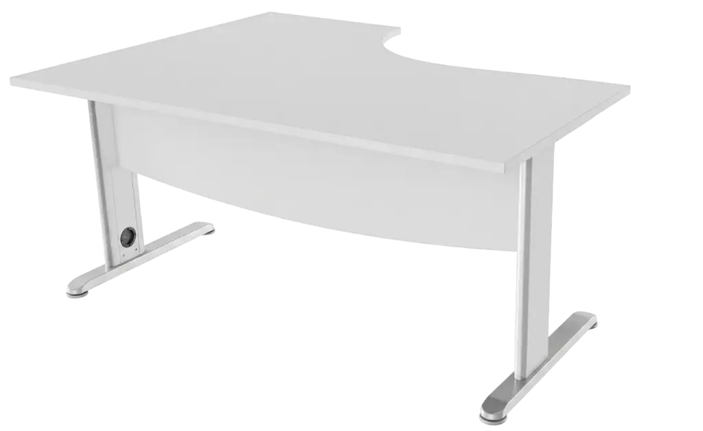 Bureau compact avec retour 120 cm - 160 × 80 × 72 cm
