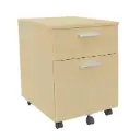 Caisson de rangement mobile – 2 tiroirs dont 1 dossier suspendu