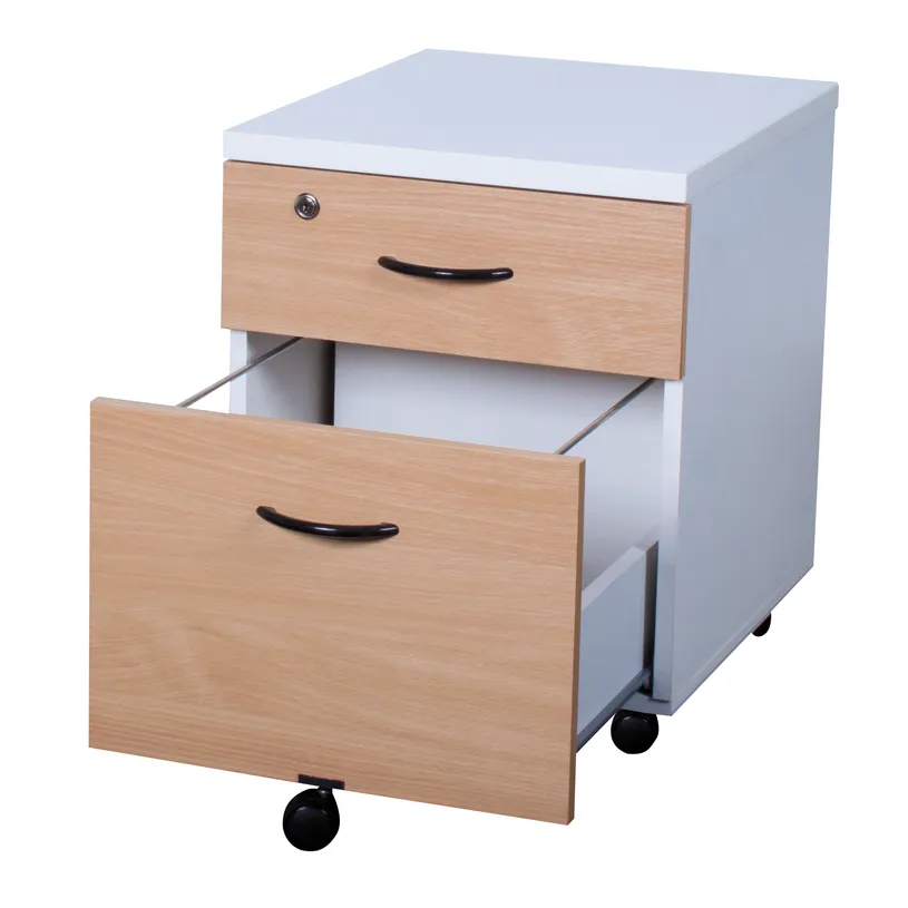 [SPH-CMME264859] Caisson mobile MT1 Élégance – 2 tiroirs – hêtre – 42 × 50 × 54 cm