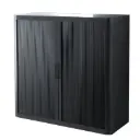 Armoire basse à rideaux EasyOffice