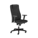 Fauteuil de direction Invitus en cuir avec accoudoirs 3D
