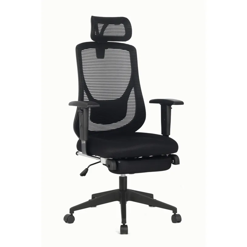 Fauteuil de bureau ergonomique Prorelax avec repose-jambes