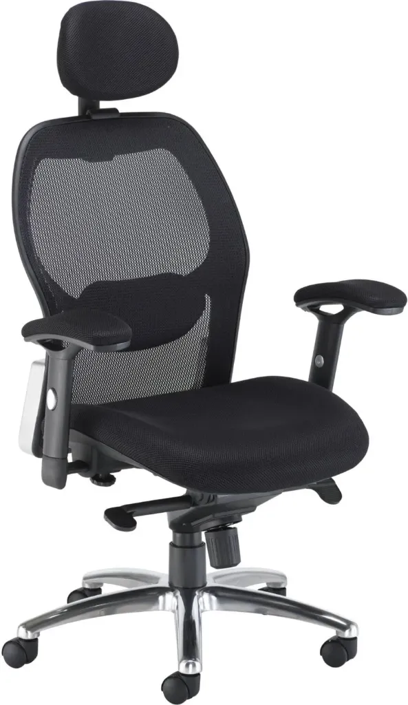 Siège de bureau ergonomique Tempo avec appui-tête