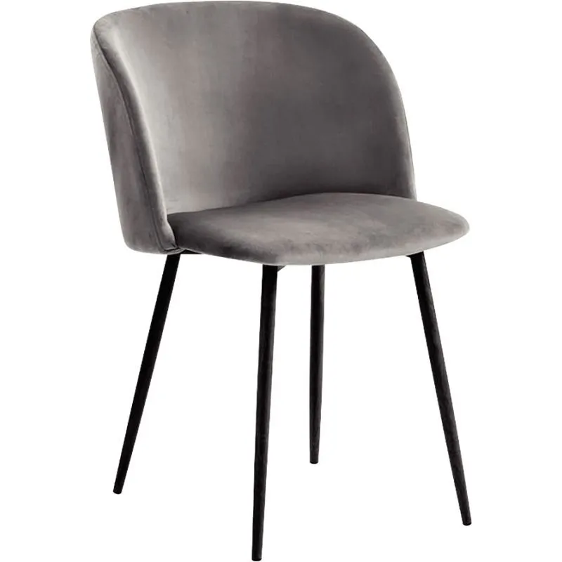Fauteuil Must en tissu gris