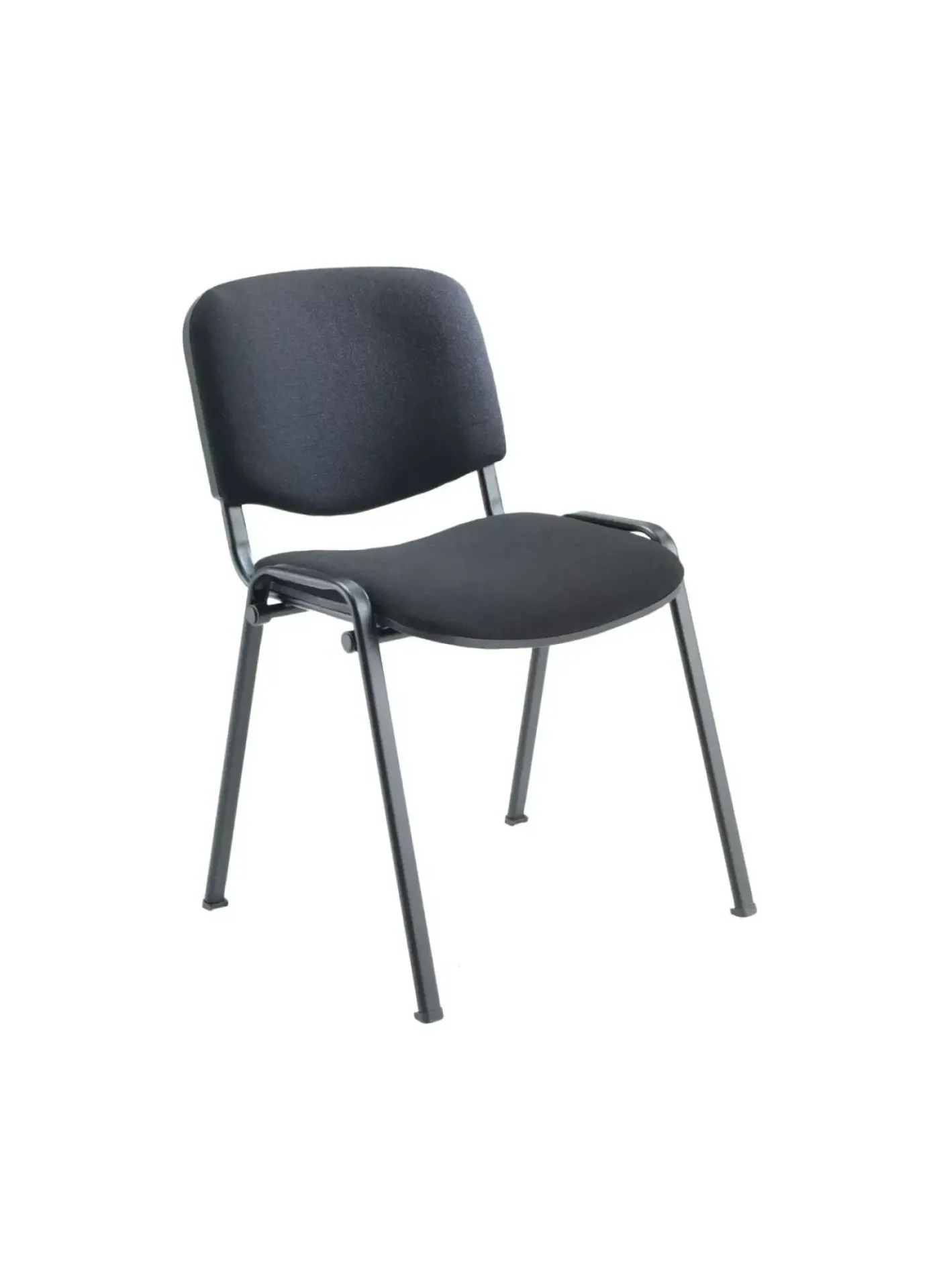 Chaise de conférence empilable en tissu