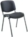 Chaise de conférence empilable en tissu