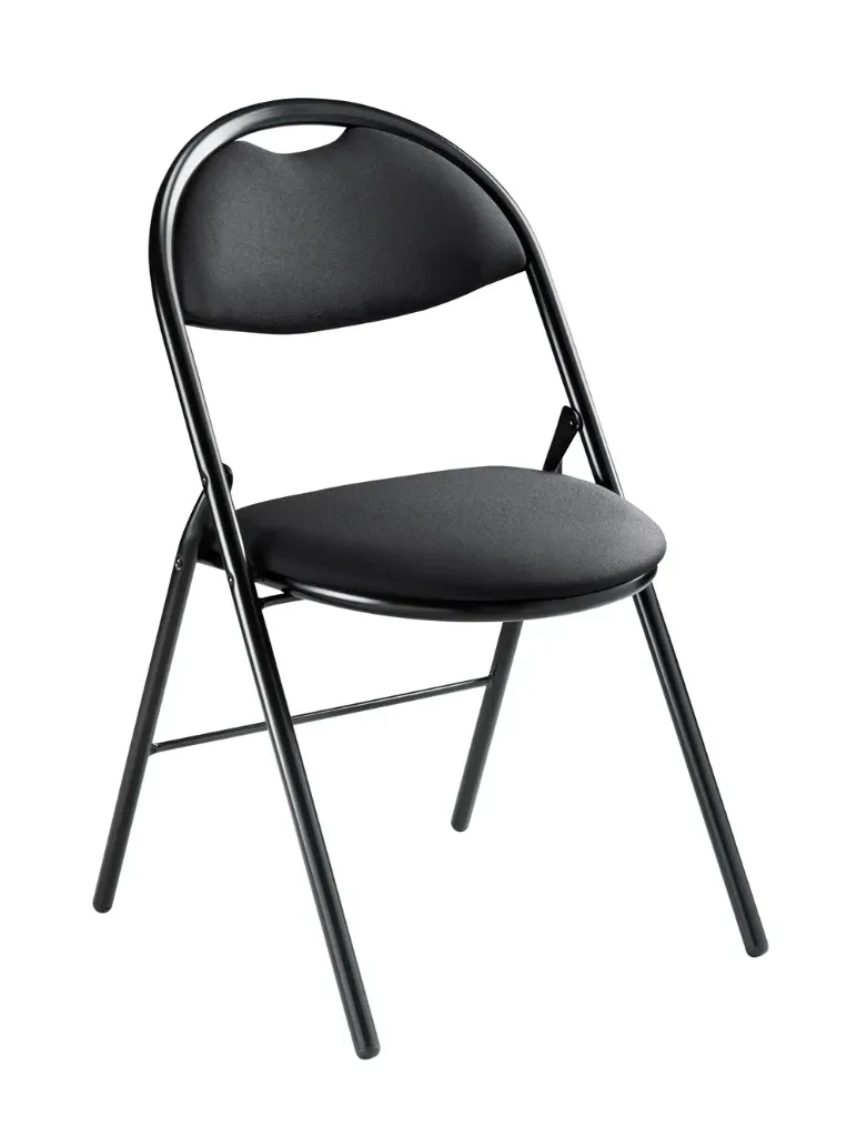 Chaise pliante Arioso en simili cuir