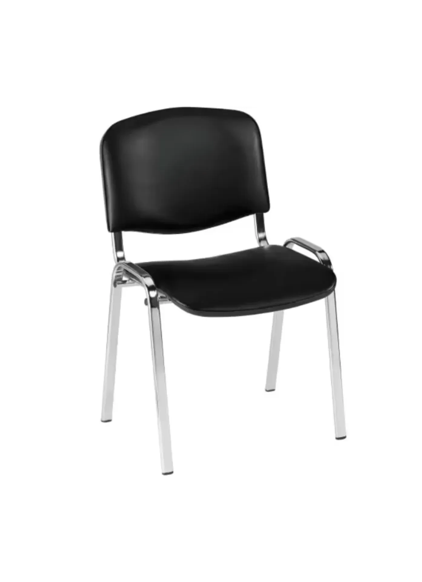 Chaise multi-usages empilable piètement chromé