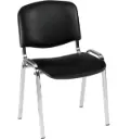 Chaise multi-usages empilable piètement chromé