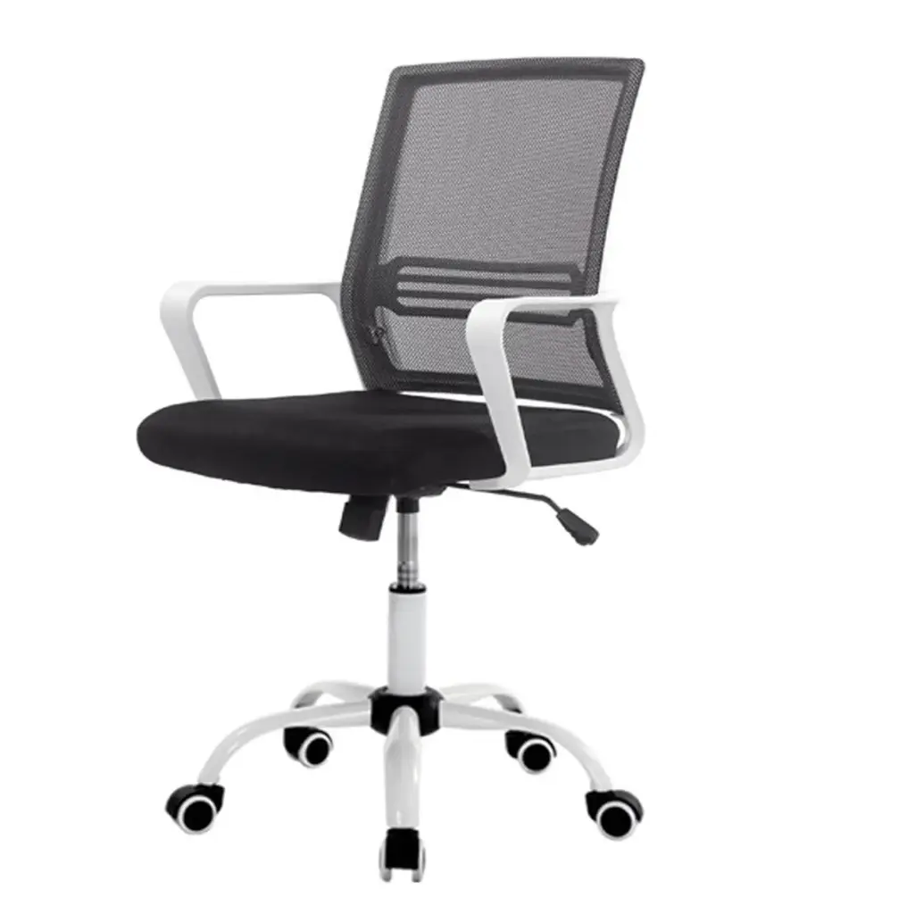 Chaise bureau SCB09BW Noir Blanc