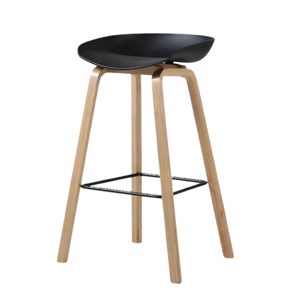 [SB-P08B] Chaise BAR SBP08B Noir