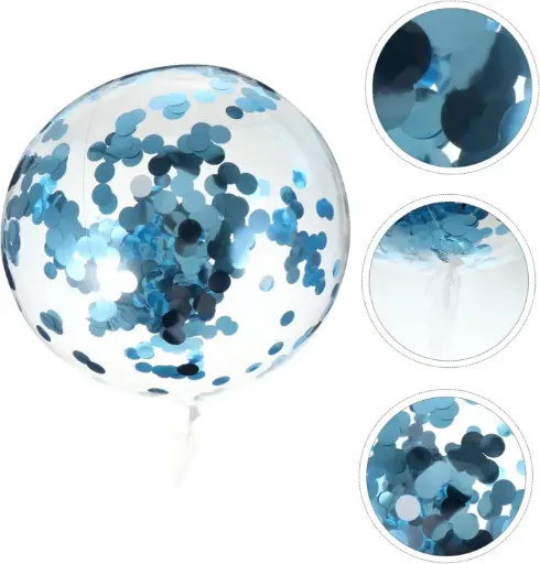 Ballon Gonflable à Paillettes