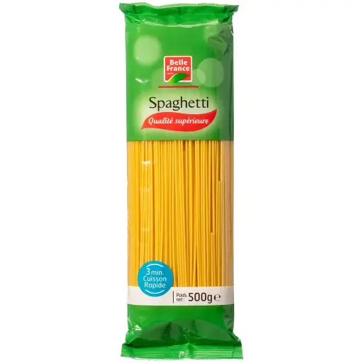 [SPH-BLSCR36382] BELLE FRANCE - Spaghettis Cuisson Rapide 3 min 500 G