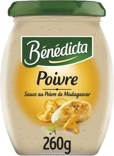 [SPH-BSPM17873] BÉNÉDICTA  - Sauce au Poivre de Madagascar 260 G