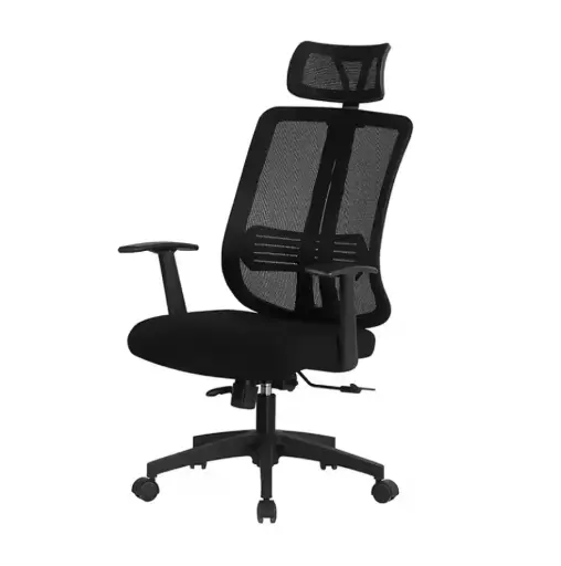 [SC-B18B] Chaise Bureau SCB18B Noir