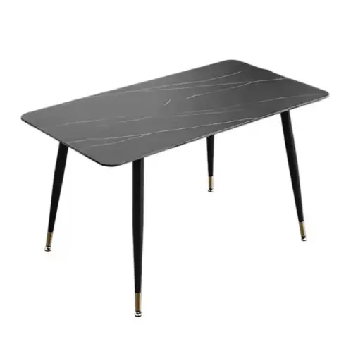 [ST-S07B] Table Marbre STS07B Noir