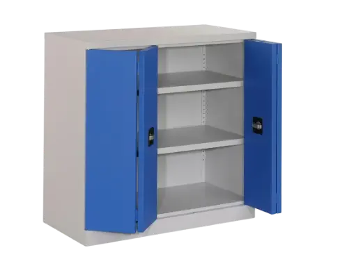 Armoire d'atelier basse à portes pliantes – 100 × 102 × 50 CM